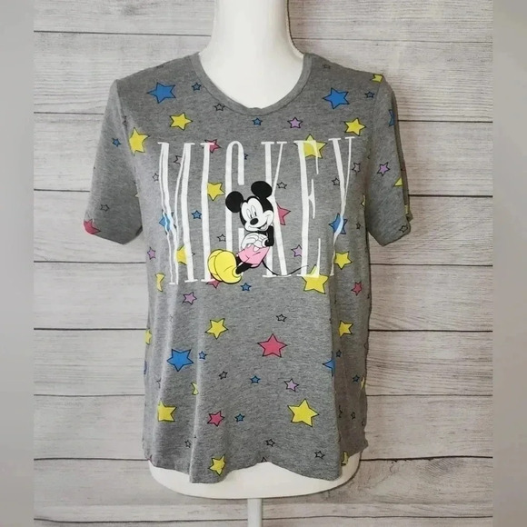 Disney Mickey Mouse cropped tee size XL - Picture 1 of 3